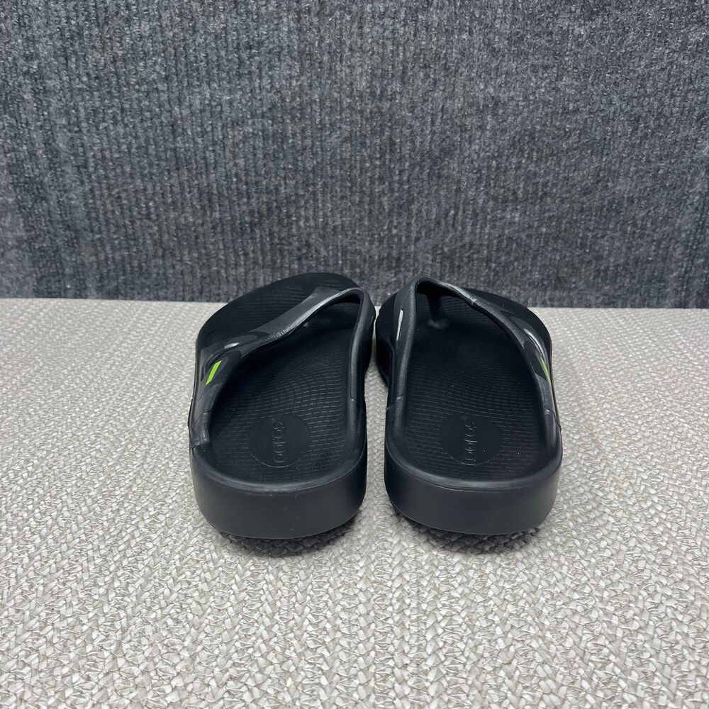 OOFOS OOriginal Sport Sandals Flip Flops Recovery Shoes Black Grey Women’s 9 US - Picture 4 of 6
